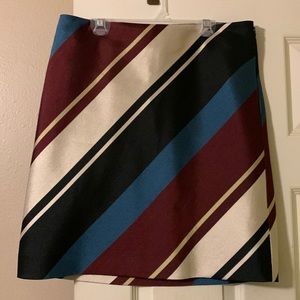 Ann Taylor striped skirt size 6